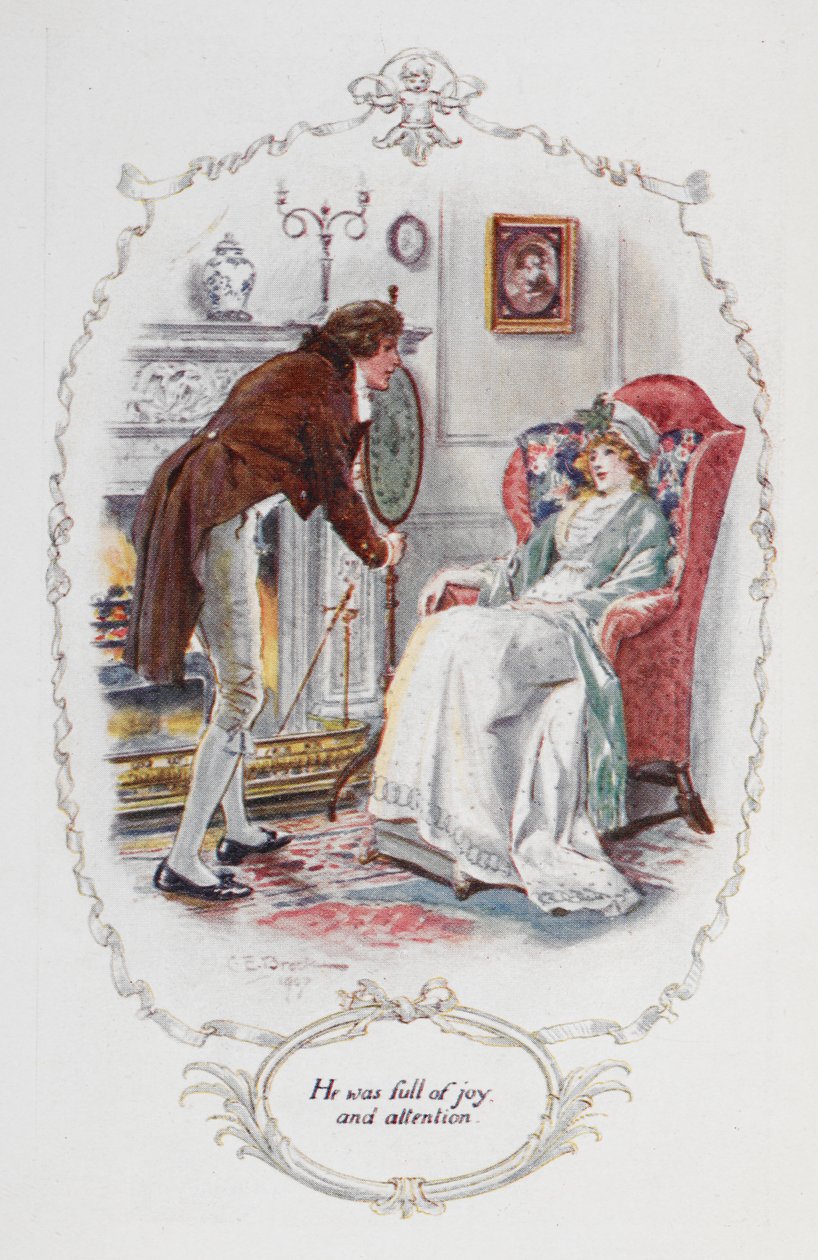 Han var fuld af glæde og opmærksomhed", illustration til 