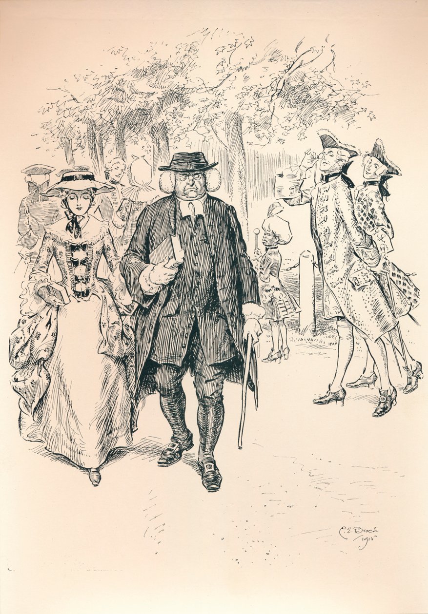 Running The Gauntlet - Stage VI, c1920 af Charles Edmund Brock