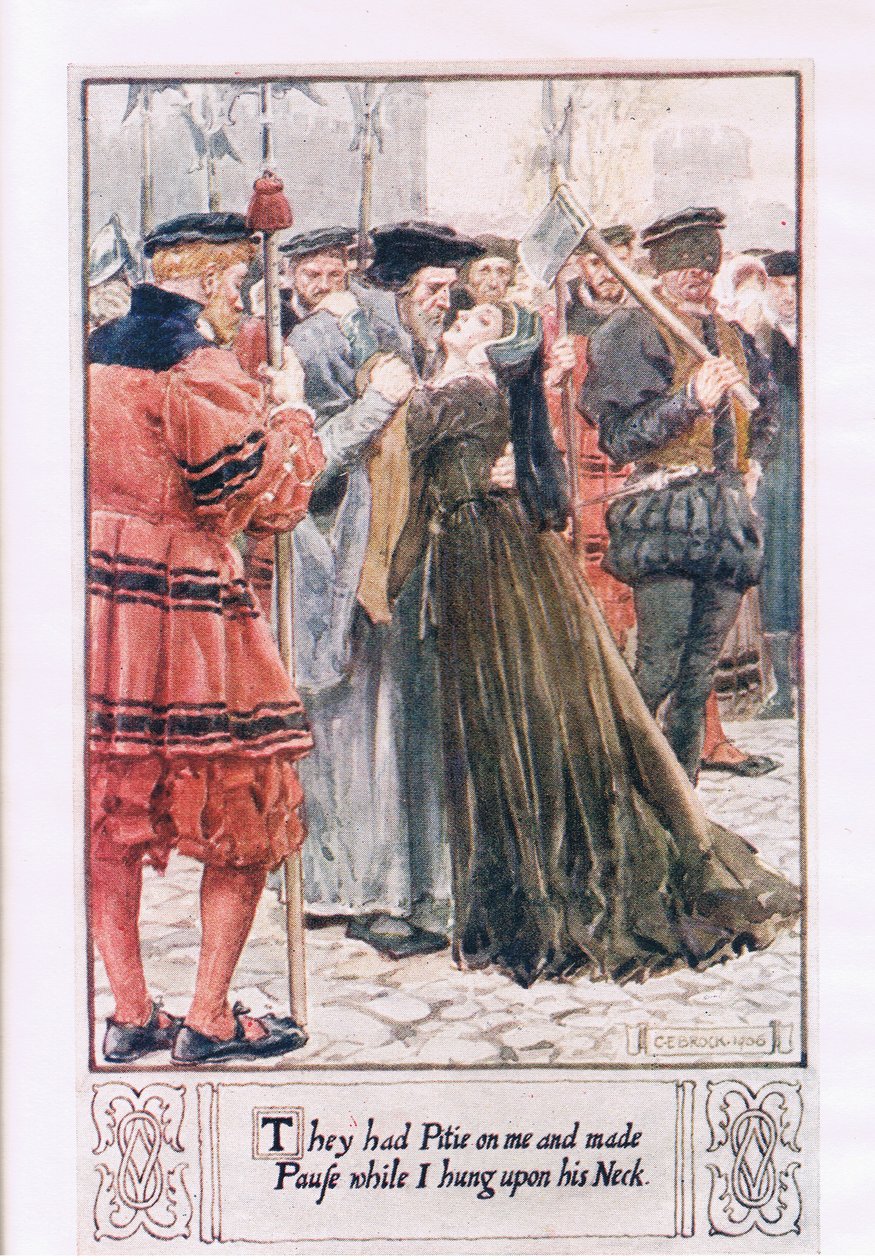 De har medlidenhed med mig og holdt en pause, mens jeg hang om hans hals af Charles Edmund Brock