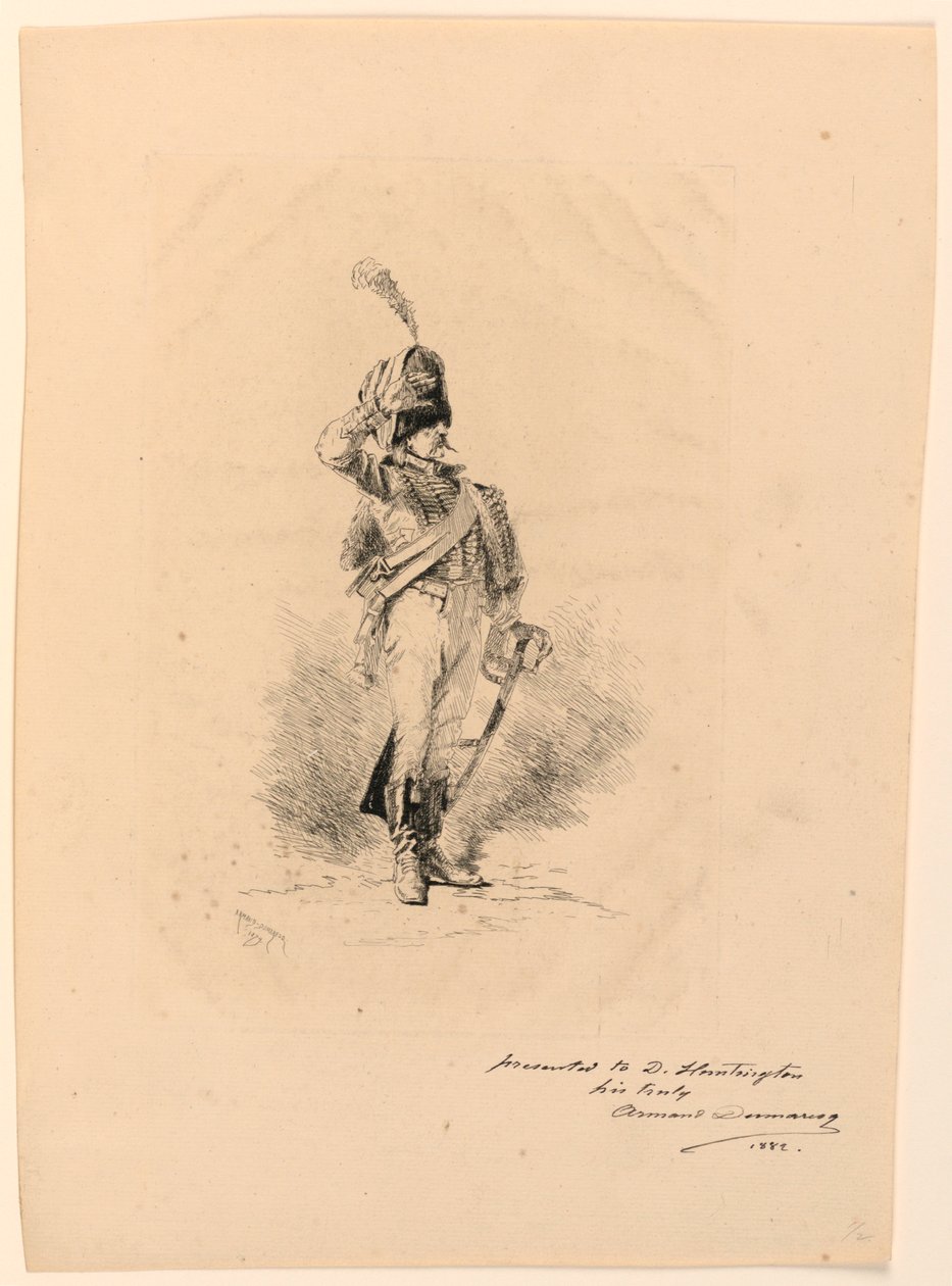Den militære hilsen af Charles Edouard Armand Dumaresq