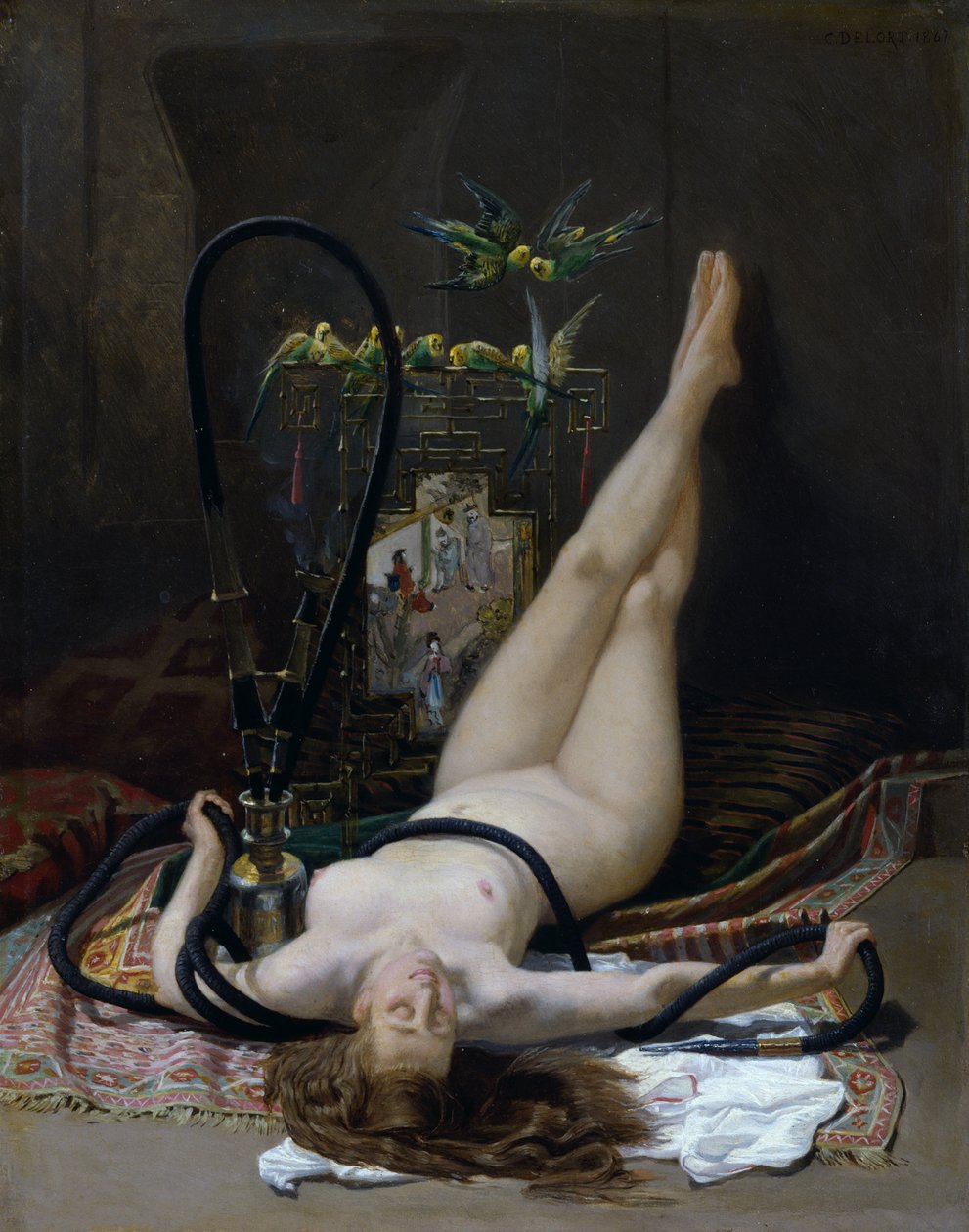 En fyldig Røg af Charles Edouard Delort