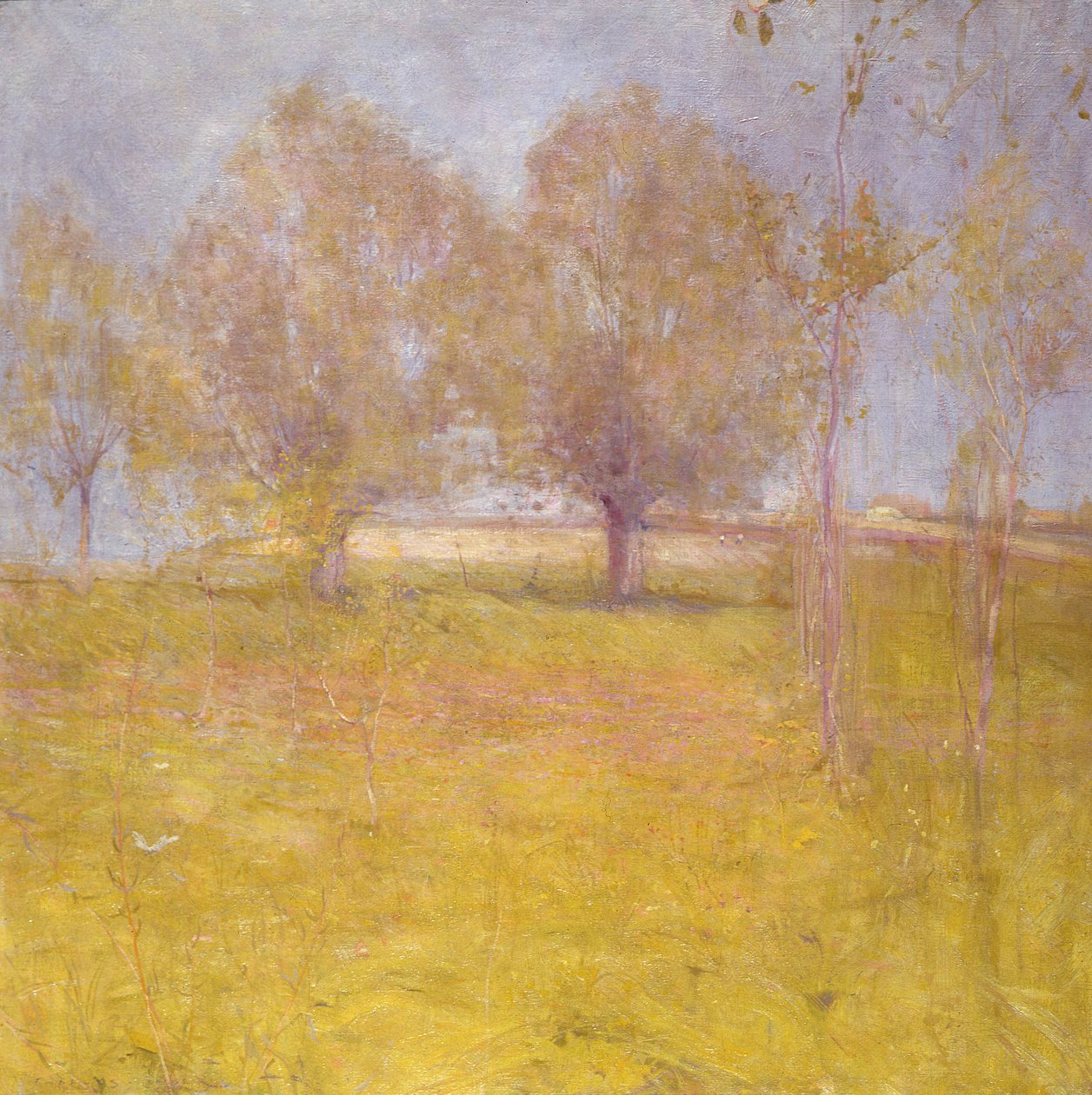 Bretagne Landskab af Charles Edward Conder
