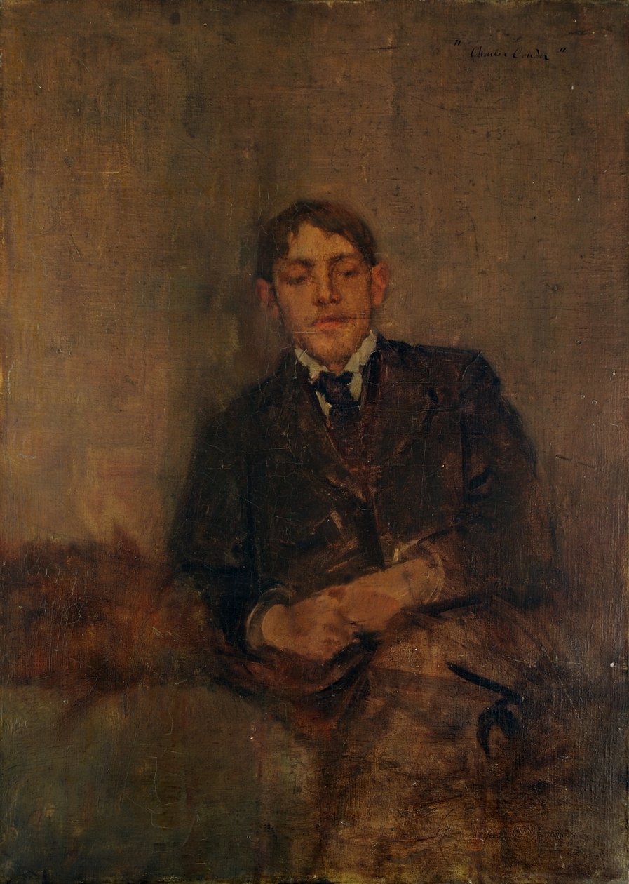 Selvportræt, ca. 1895 af Charles Edward Conder