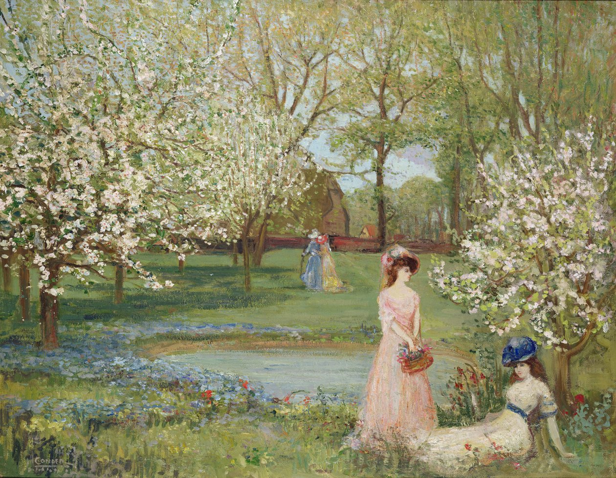 The Howe om foråret af Charles Edward Conder