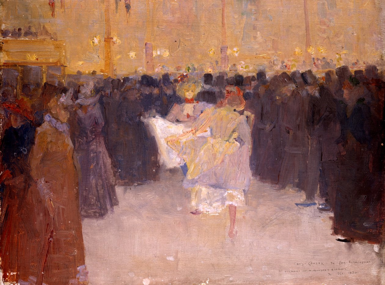 Moulin Rouge af Charles Edward Conder