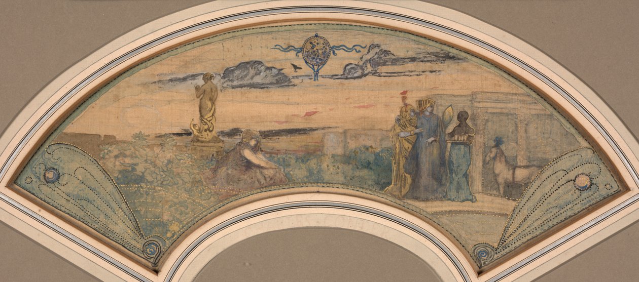 Den romantiske udflugt af Charles Edward Conder