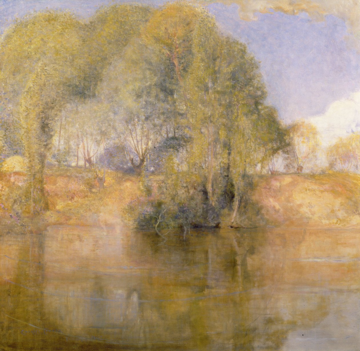 Vetheuil, 1892 af Charles Edward Conder