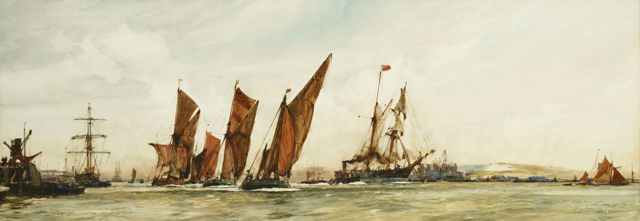 Over Woolich af Charles Edward Dixon