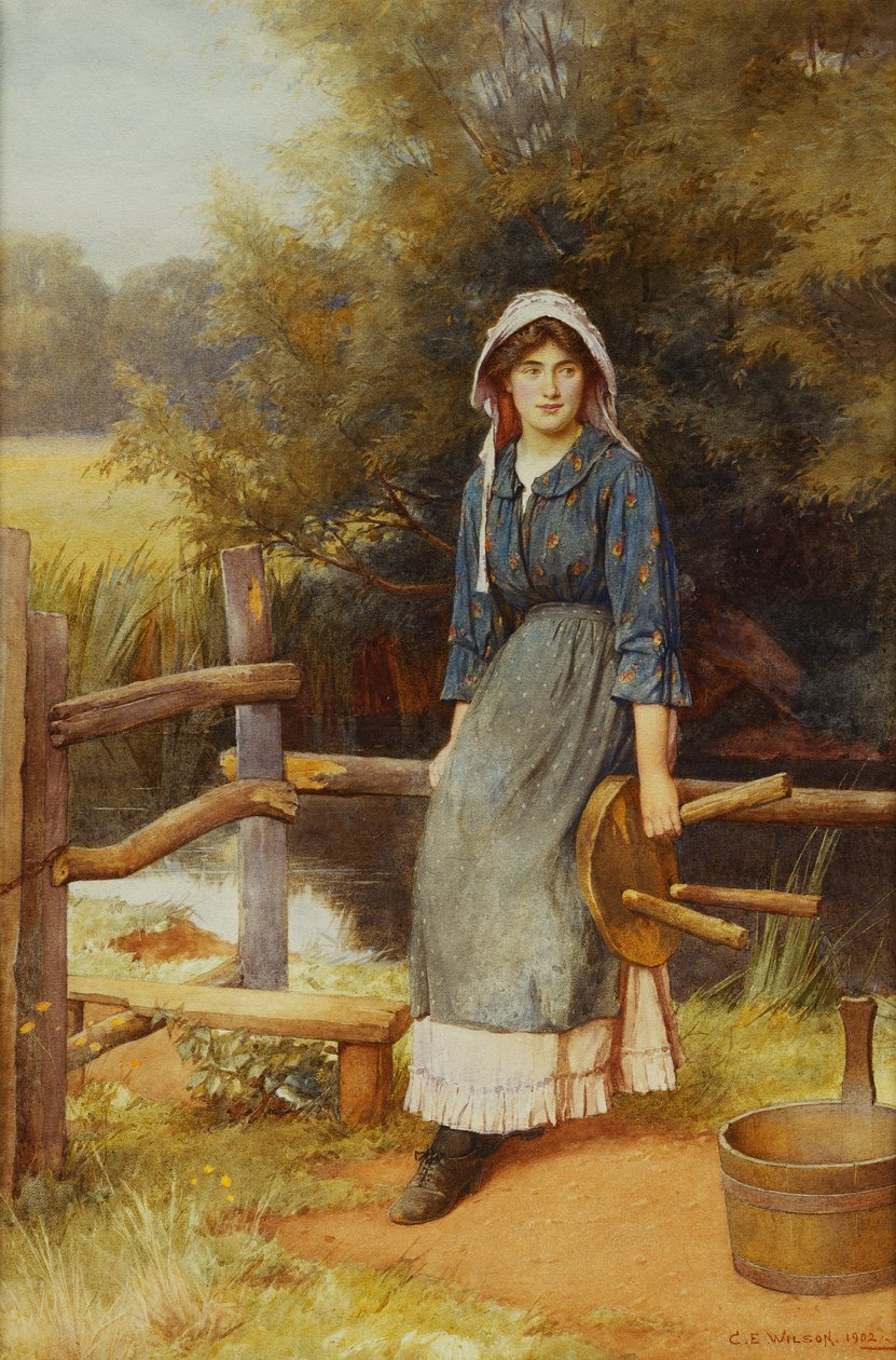 Mælkepigen af Charles Edward Wilson