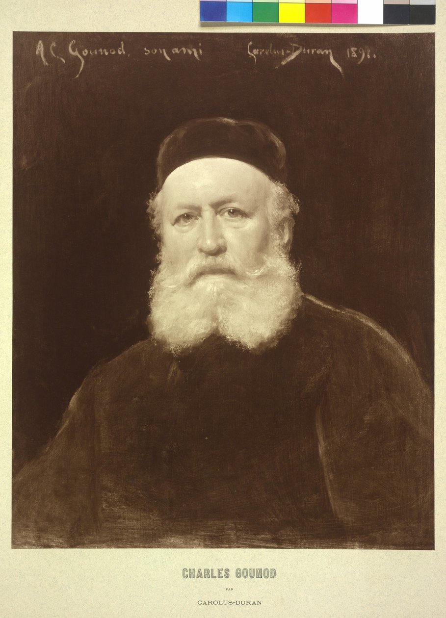 Charles Gounod af Charles Emile Auguste Carolus Duran