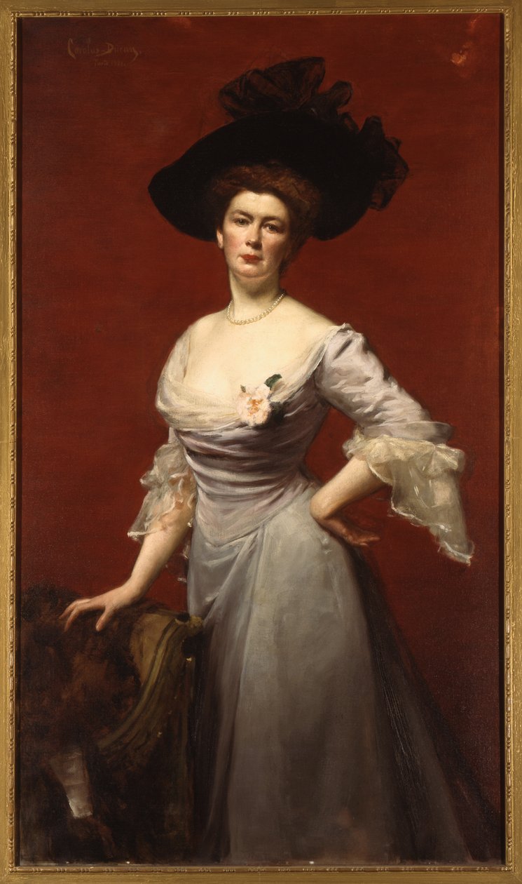 Portræt af Elinor Medill Paterson af Charles Emile Auguste Carolus Duran