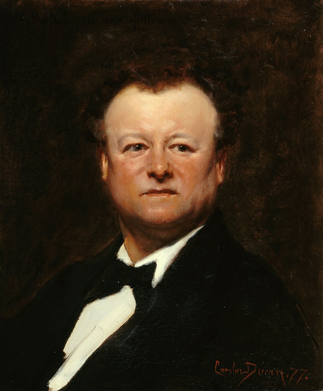 Portræt af Jean-François Berthelier 1830-1888, 1877. af Charles Emile Auguste Carolus Duran