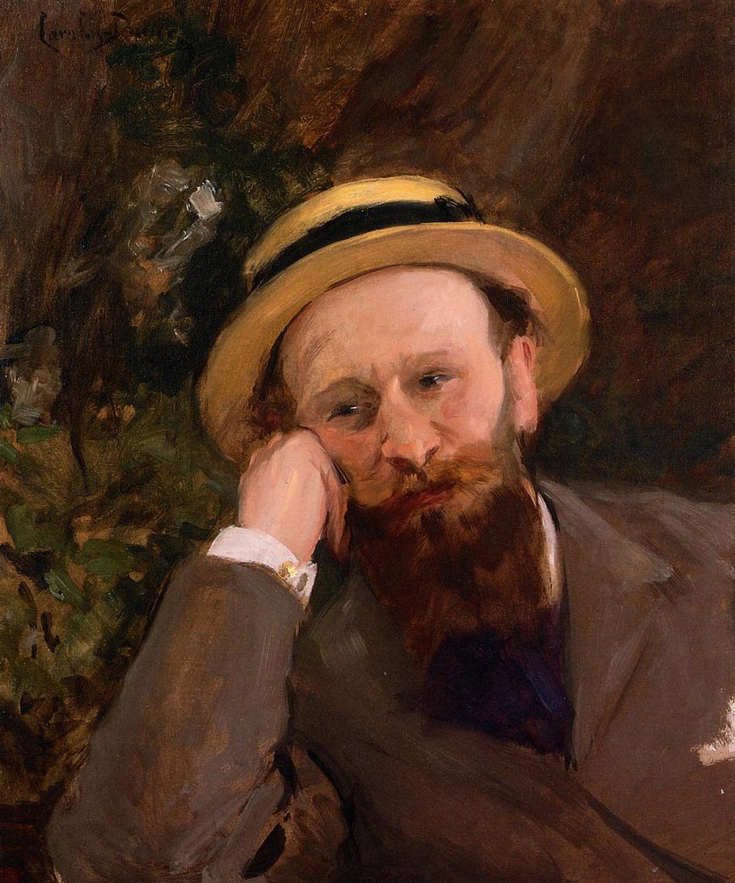 Portræt af Manet af Charles Emile Auguste Carolus Duran