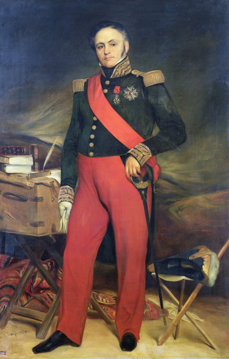 Grev Bertrand Clauzel, marskal af Frankrig (1772-1842) af Charles Emile Callande de Champmartin