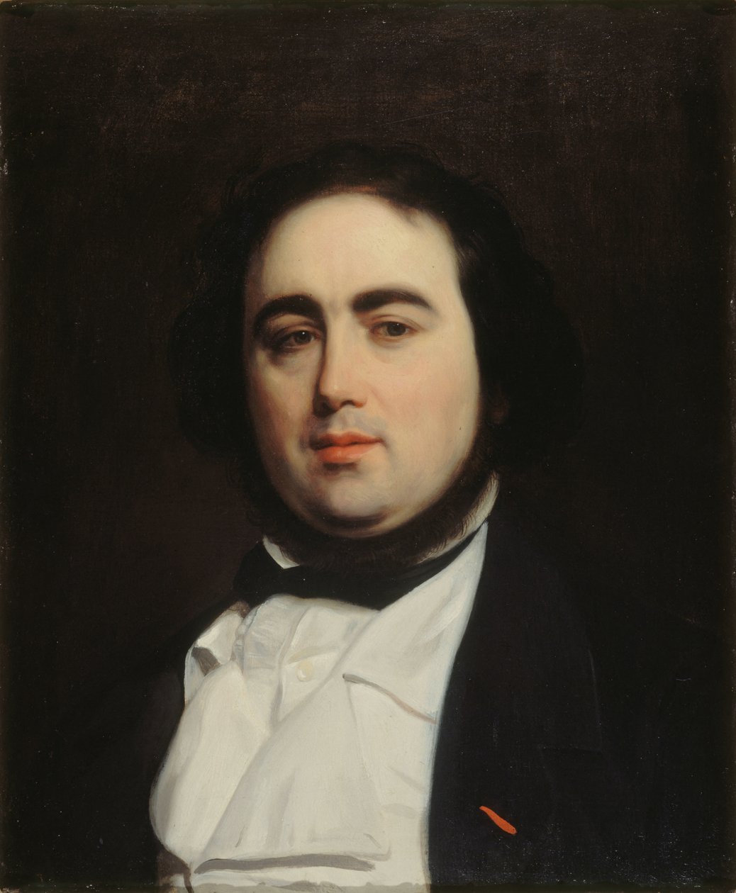 Portræt af forfatteren Jules Janin 1804-1874, ca 1839. af Charles Emile Callande de Champmartin