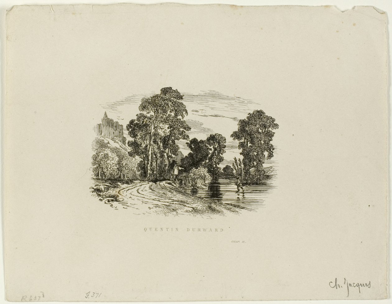 Et slot af Charles Emile Jacque
