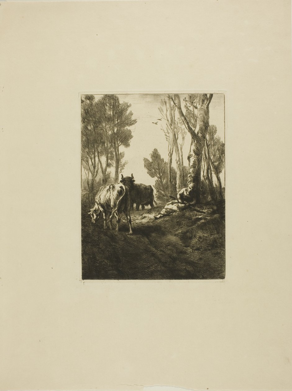 Kohyrde af Charles Emile Jacque