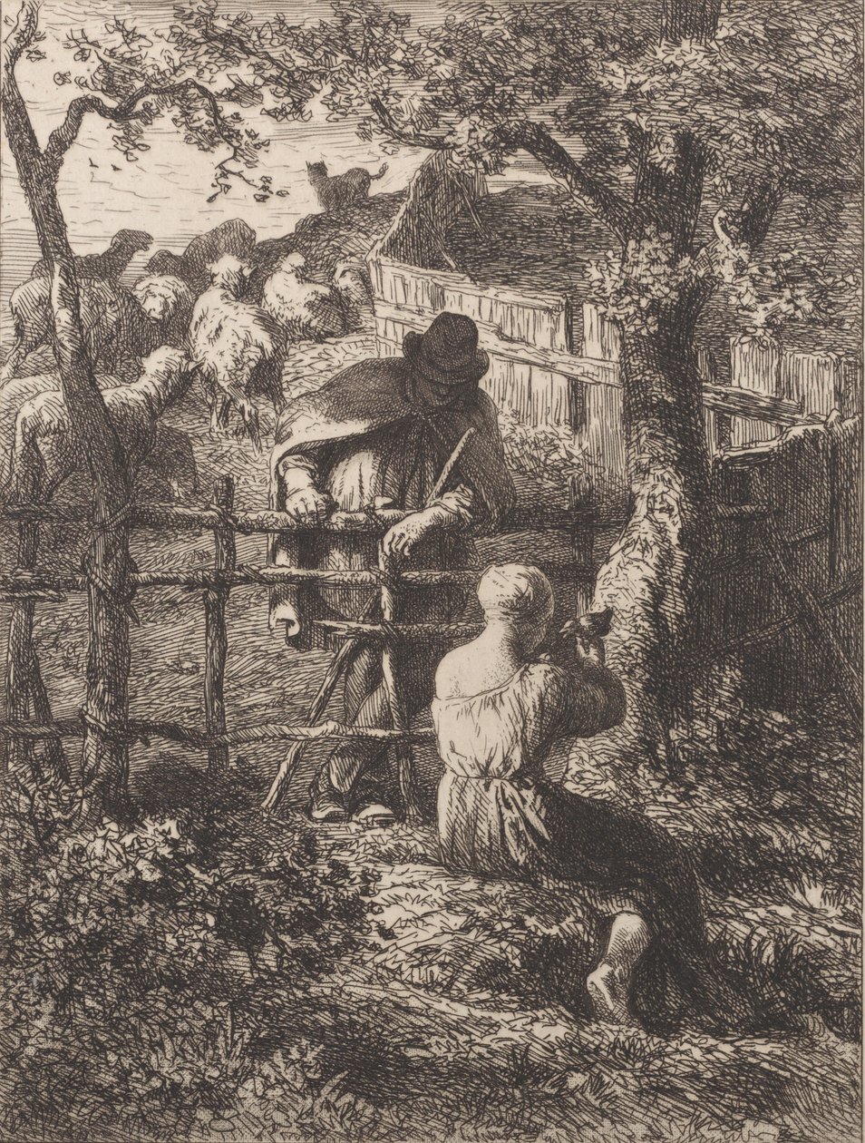 Sommer, 1864. af Charles Emile Jacque