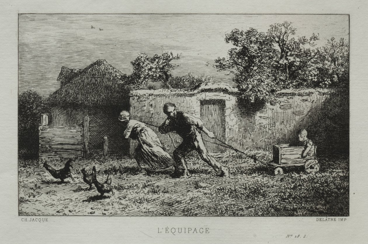 Holdet af Charles Emile Jacque