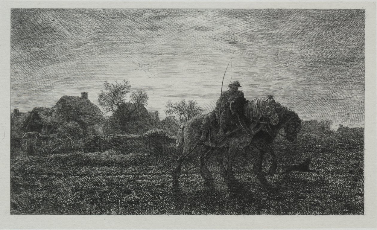 Morgenen af Charles Emile Jacque