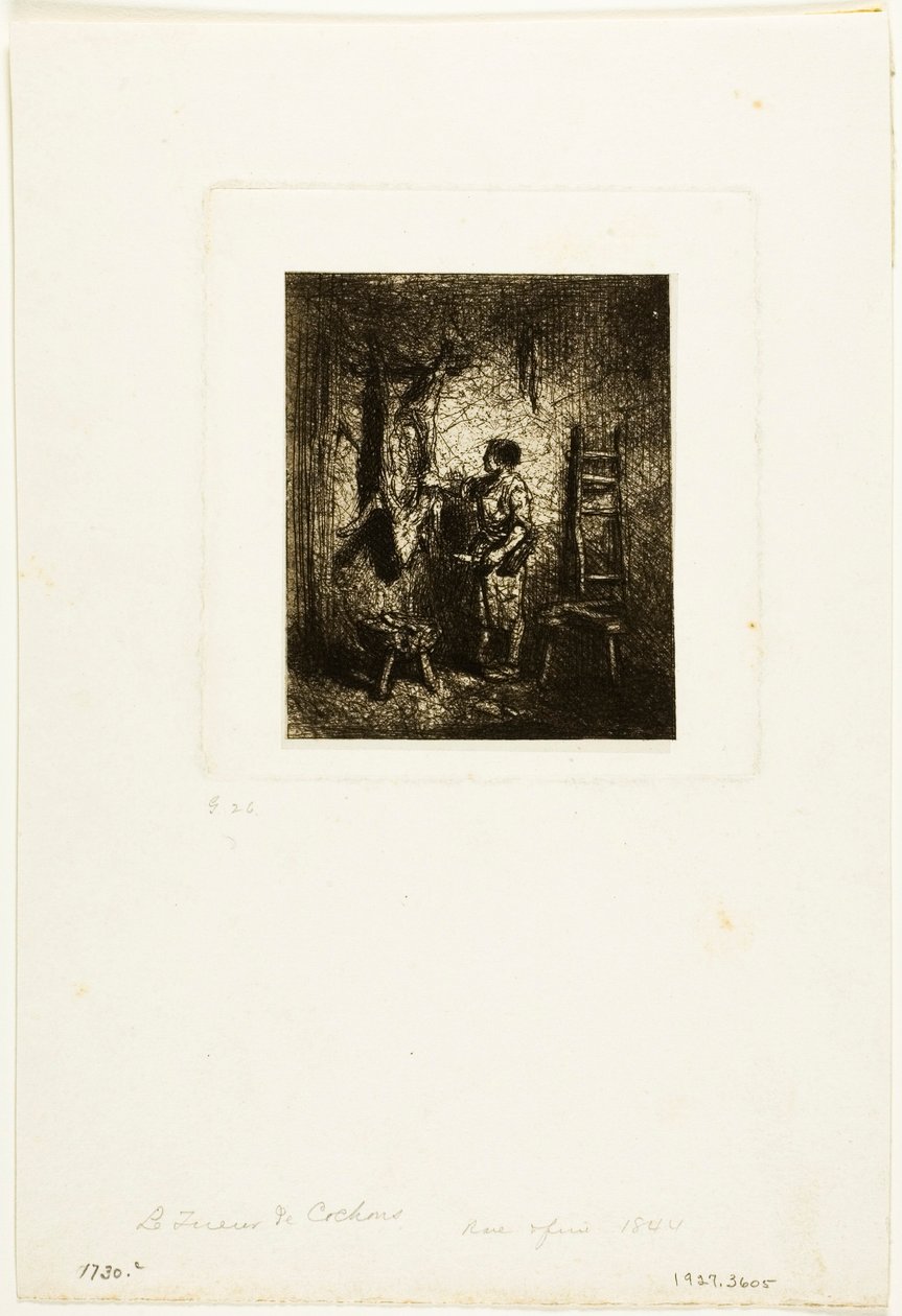 Svineslagteren af Charles Emile Jacque