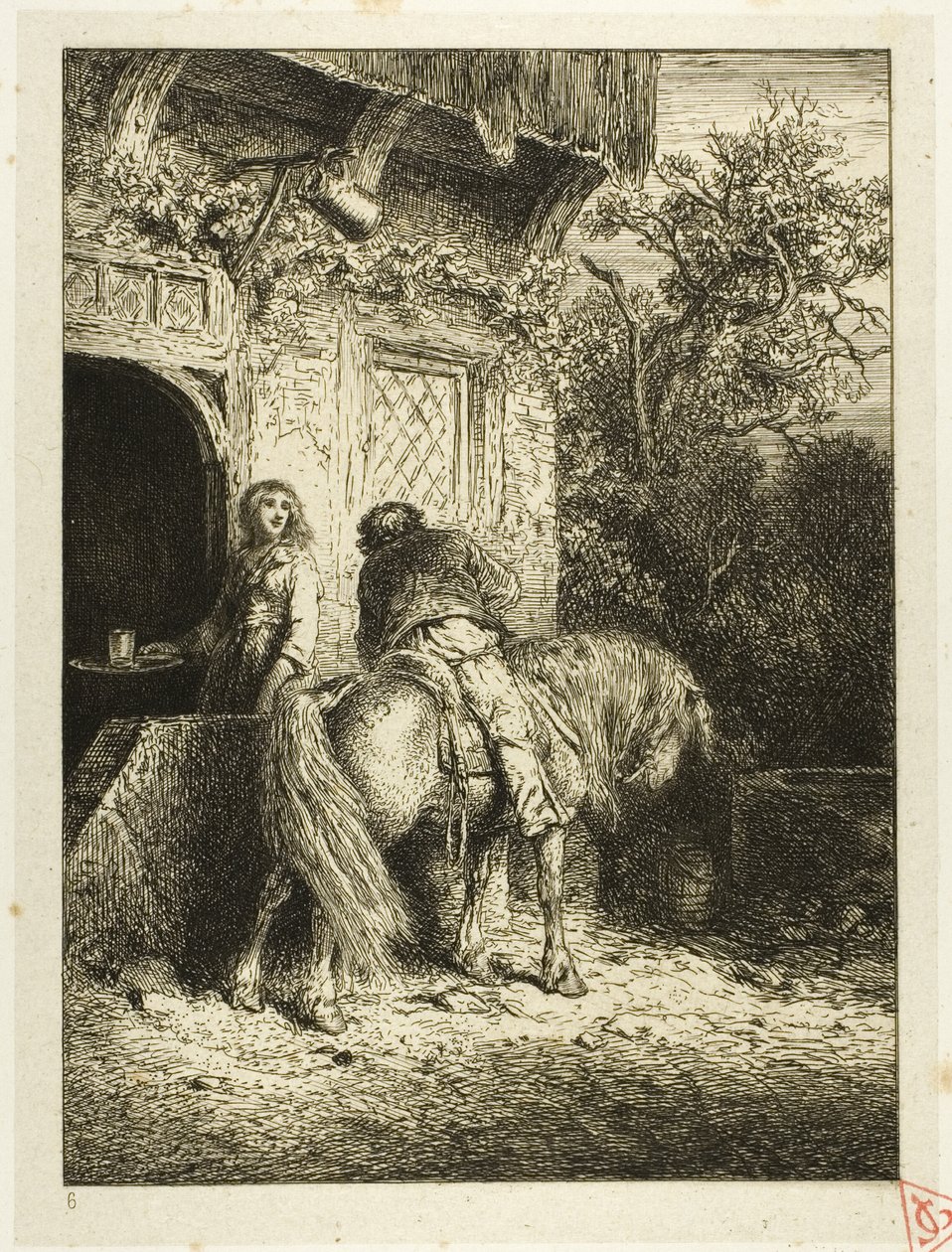 Rytteren af Charles Emile Jacque