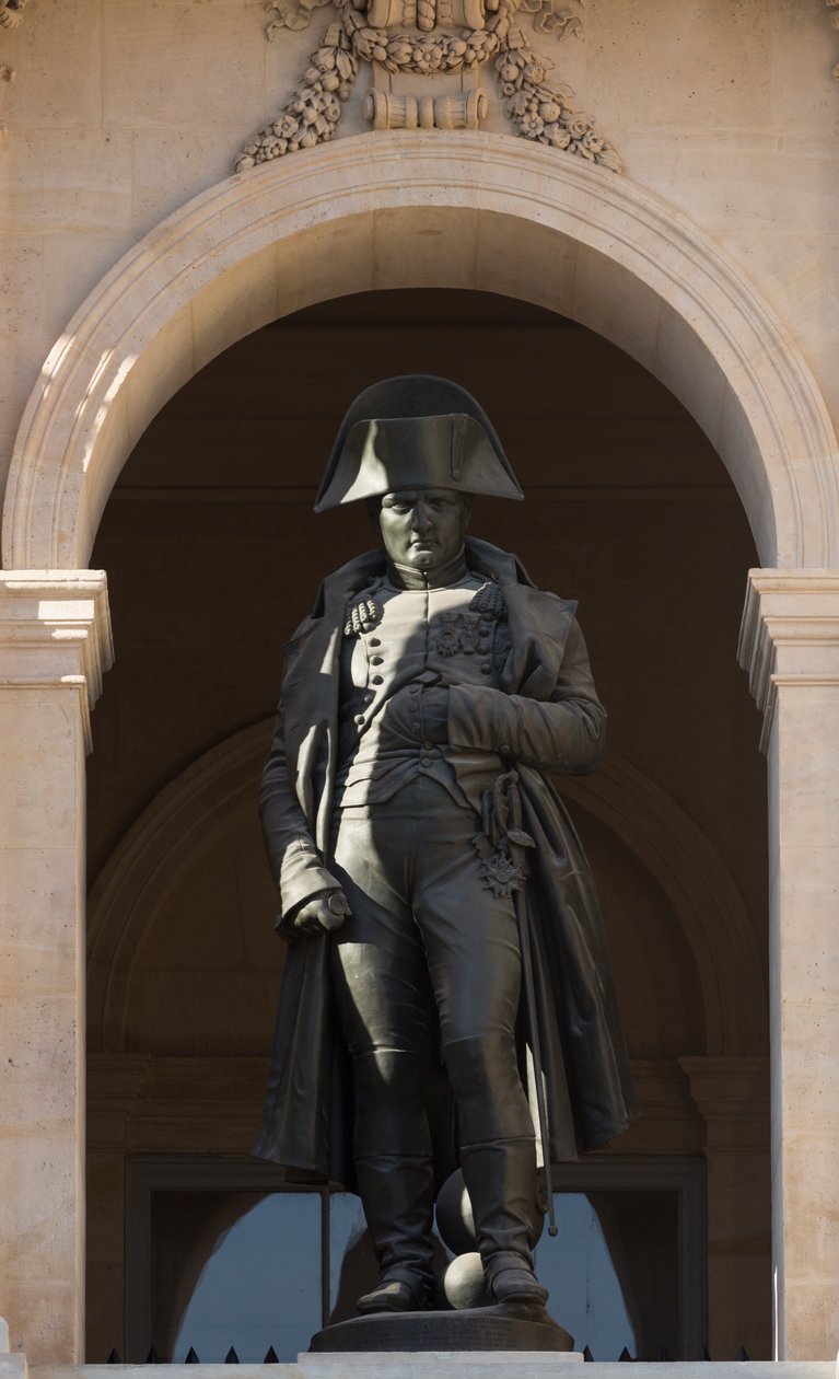 Statue af Napoleon I som lille korporal (bronze) af Charles Emile Marie Seurre
