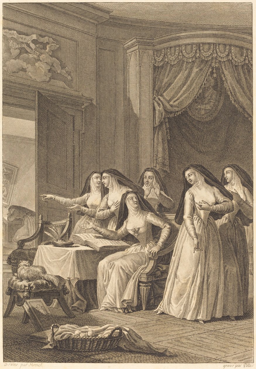 Søster Jane af Charles Emmanuel Patas after Charles Monnet