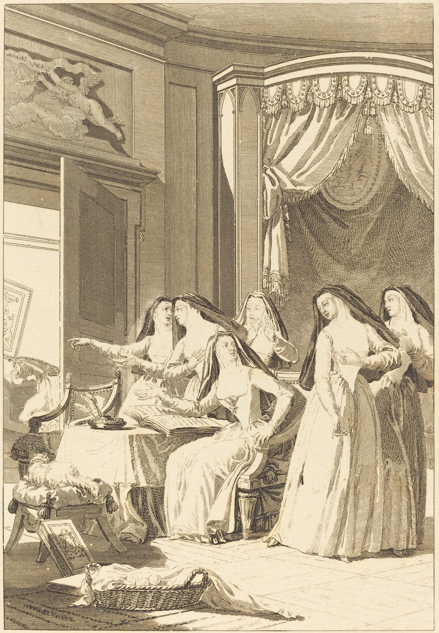 Søster Jane af Charles Emmanuel Patas after Charles Monnet