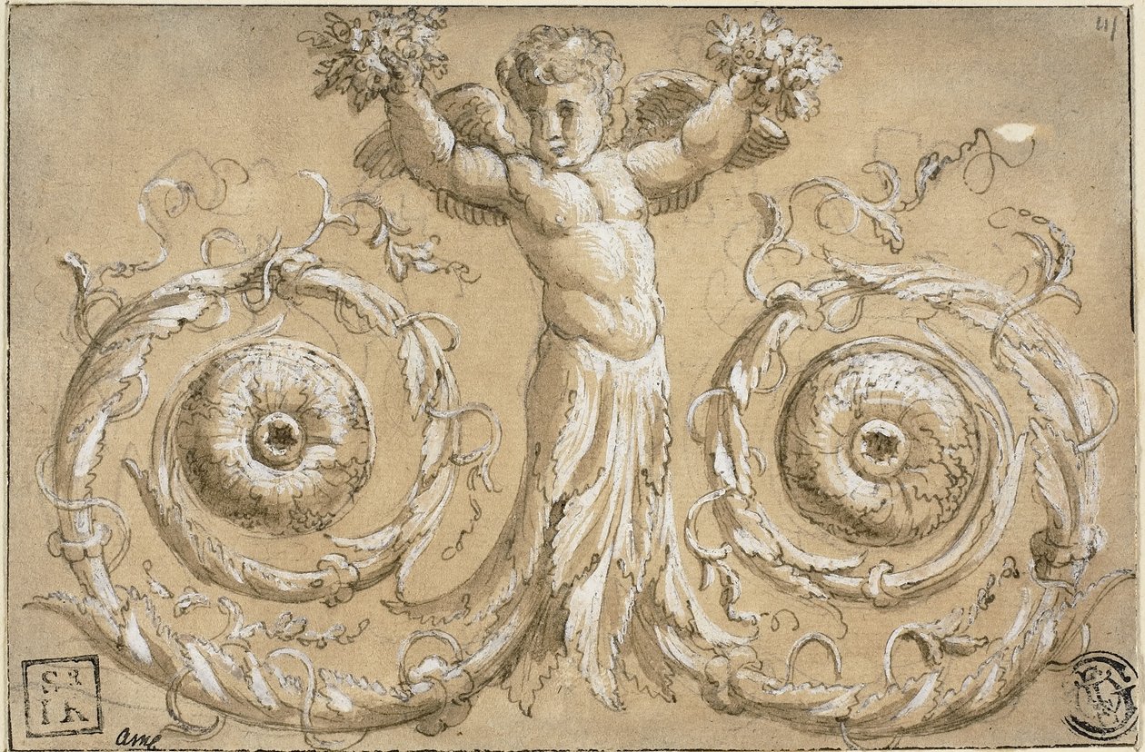 Ornamental dekoration af Charles Errard