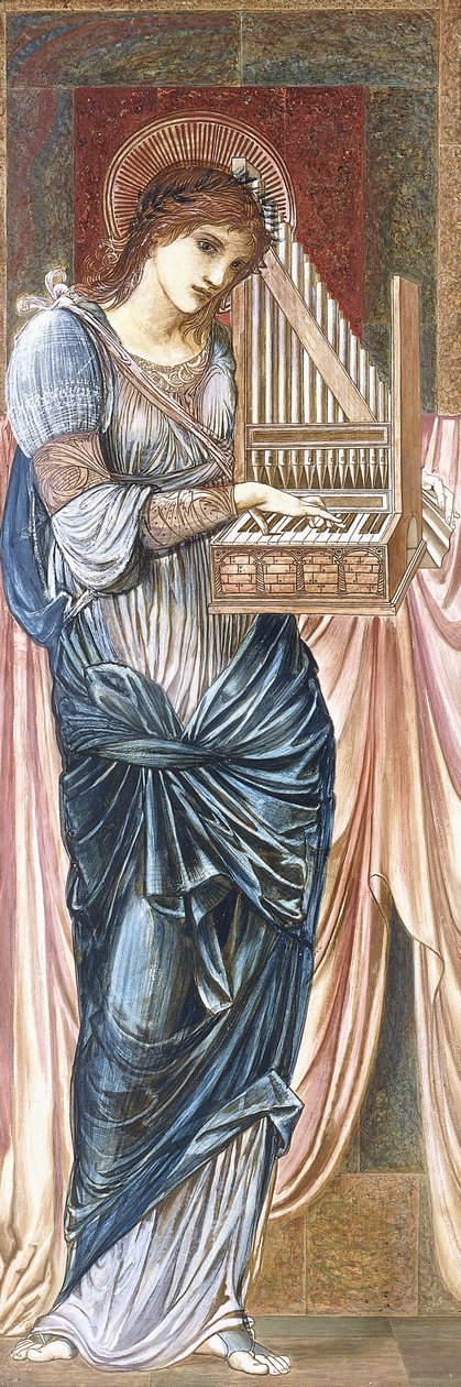 Sankt Cecilia af Charles Fairfax Murray