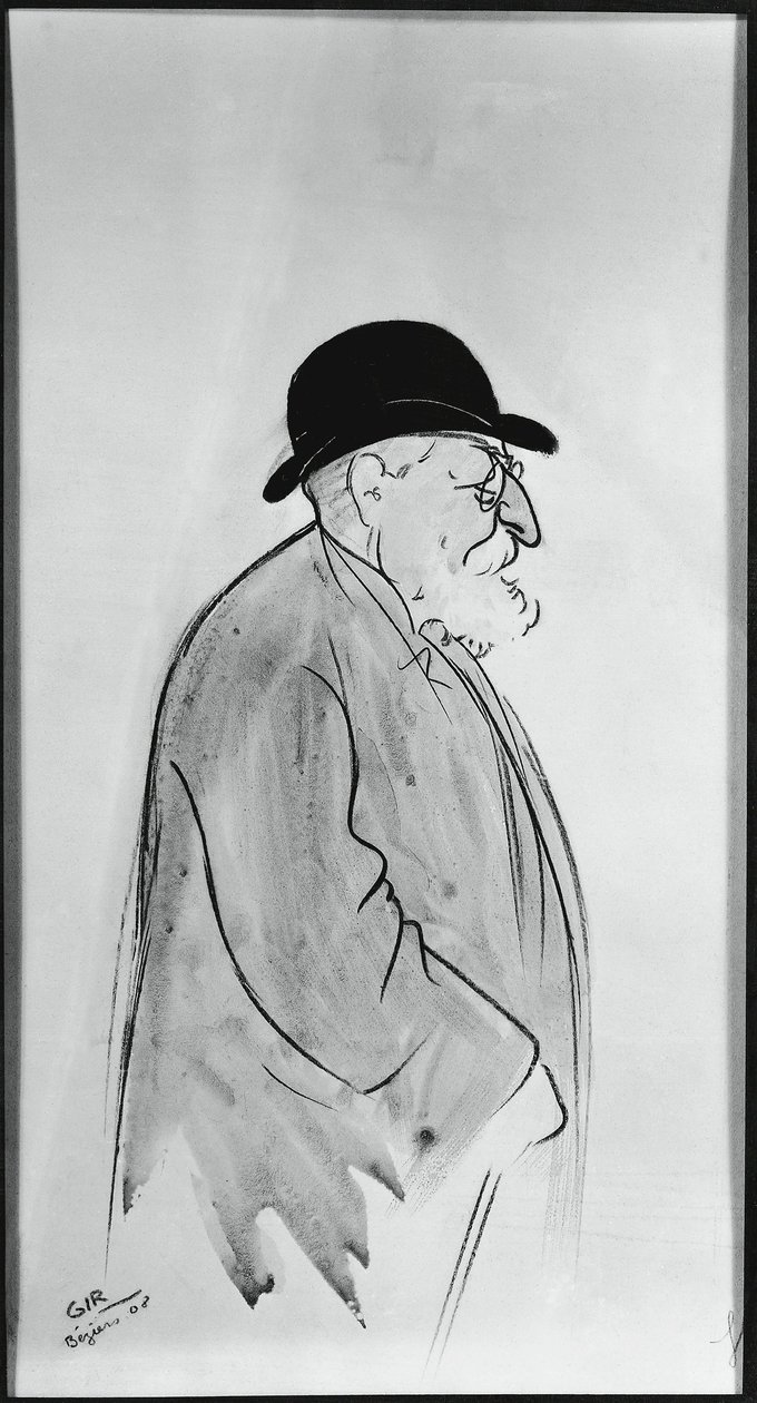Charles Camille Saint-Saens af Charles Felix Gir