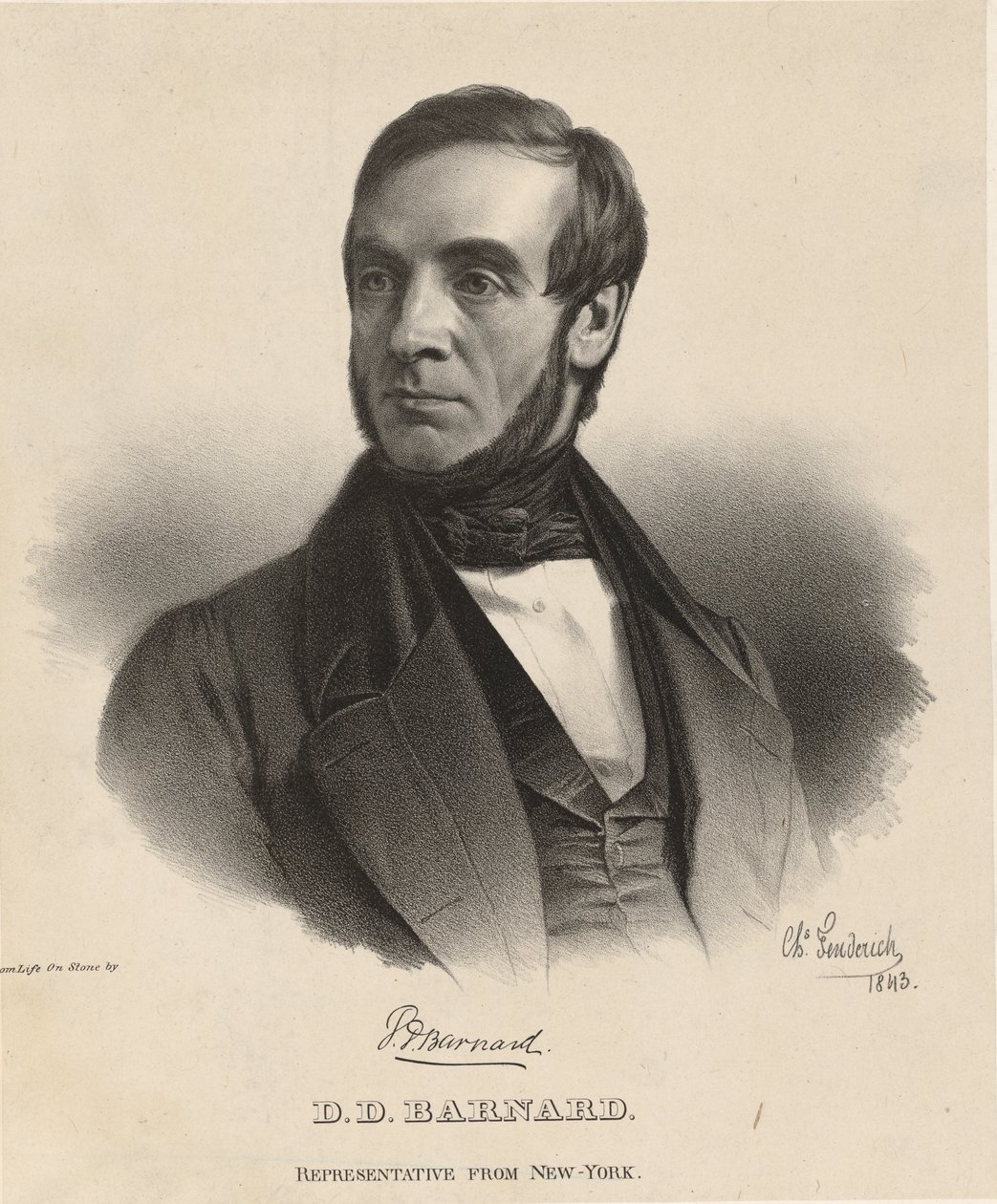 Daniel Dewey Barnard af Charles Fenderich