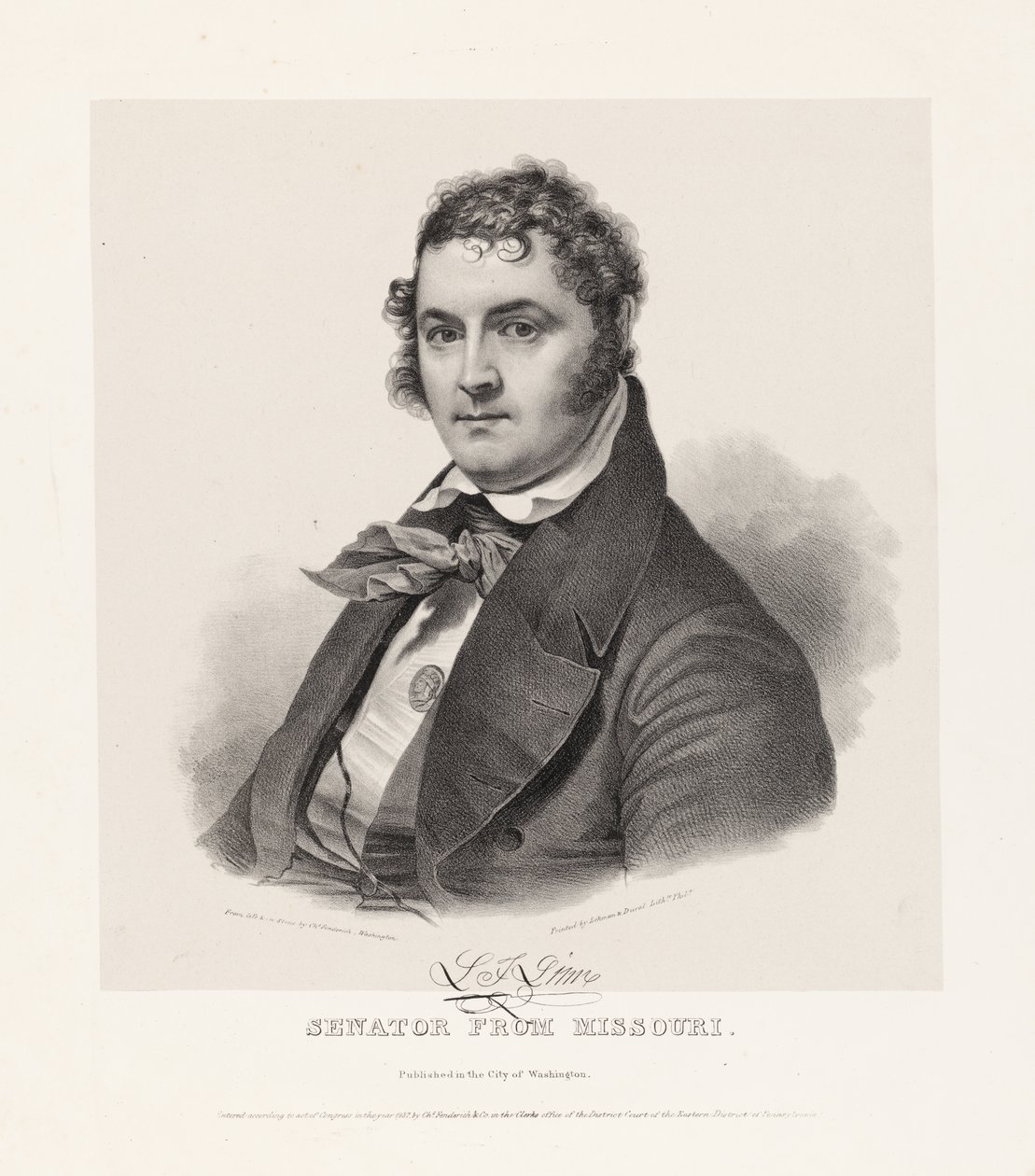 Dr. Lewis Fields Linn af Charles Fenderich