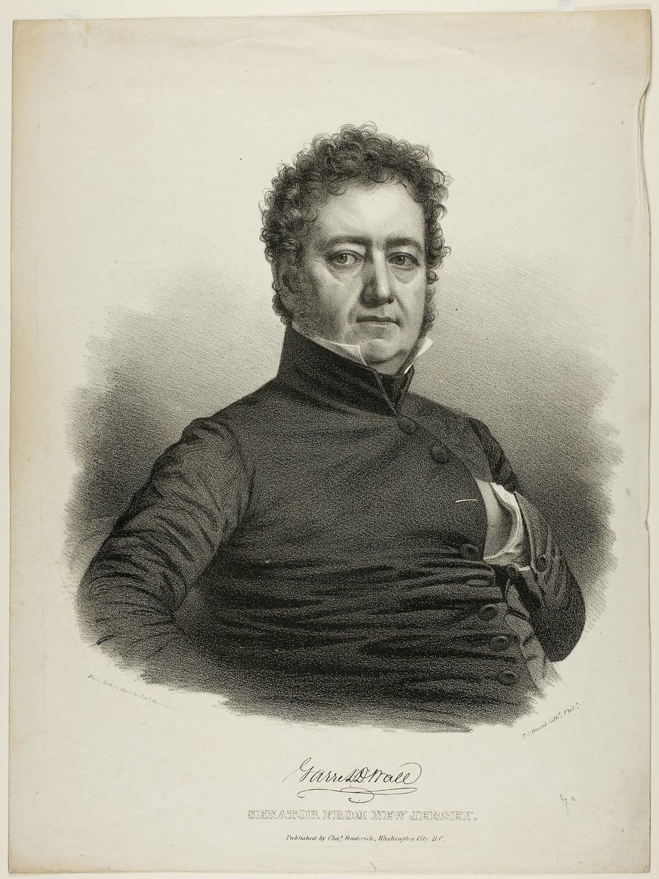 Garrett D. Wall, senator fra New Jersey af Charles Fenderich