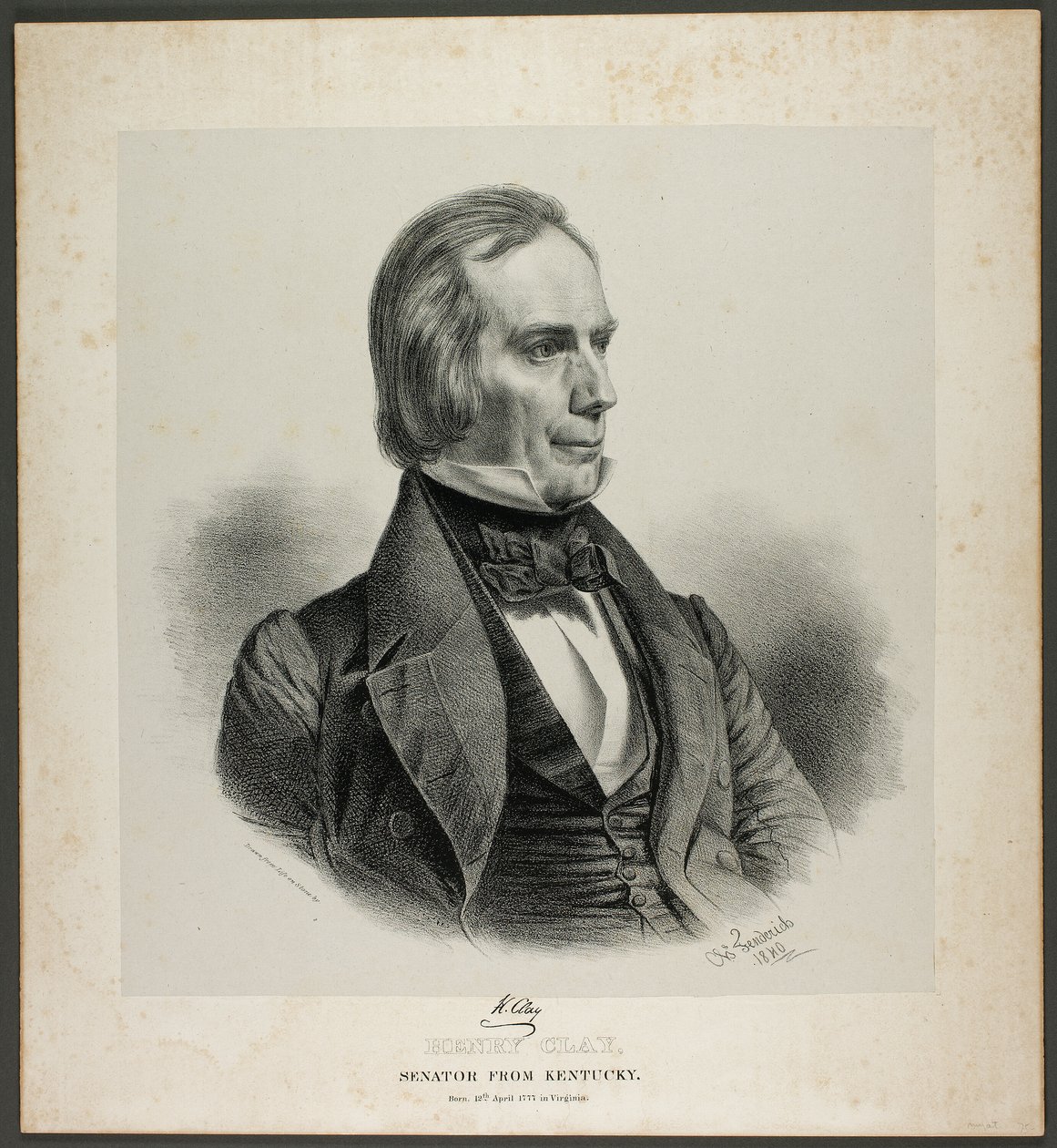 Henry Clay, senator fra Kentucky af Charles Fenderich