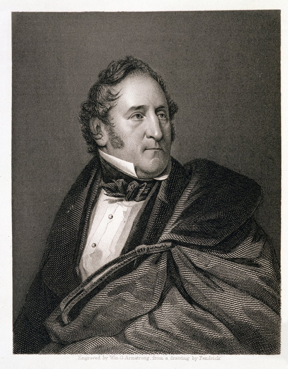 Thomas Hart Benton, graveret af William G. Armstrong (1823-90) af Charles Fenderich