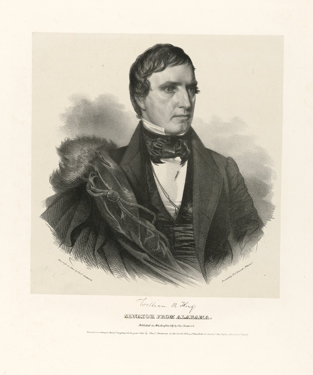 William Rufus Devane King af Charles Fenderich