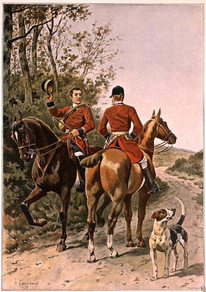 Rendez-Vous, indgraveret af Rougeron-Vignerot, 1892 af Charles Fernand de Condamy