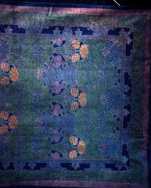 Donegal tæppe (se også 131997) (detaljer) af Charles Francis Annesley Voysey