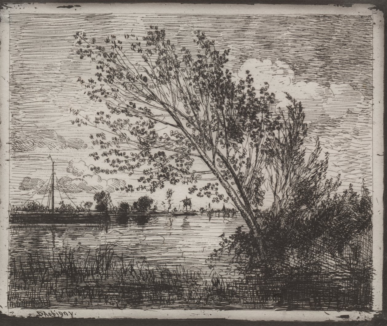 En Klynge af Alder af Charles Francois Daubigny