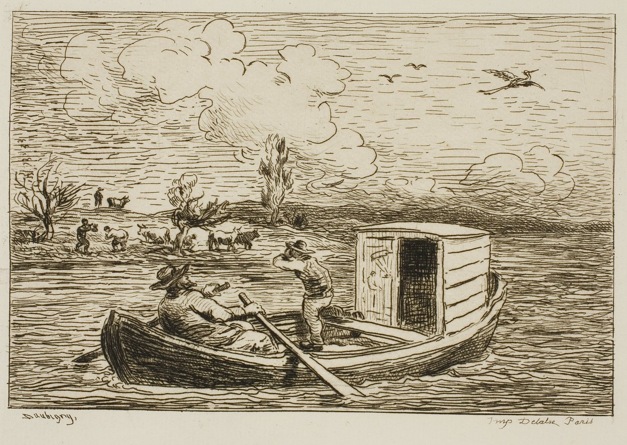 Cambronnes ord af Charles Francois Daubigny