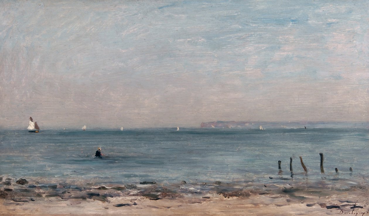 Cap Gris Nez, ca. 1780 af Charles Francois Daubigny