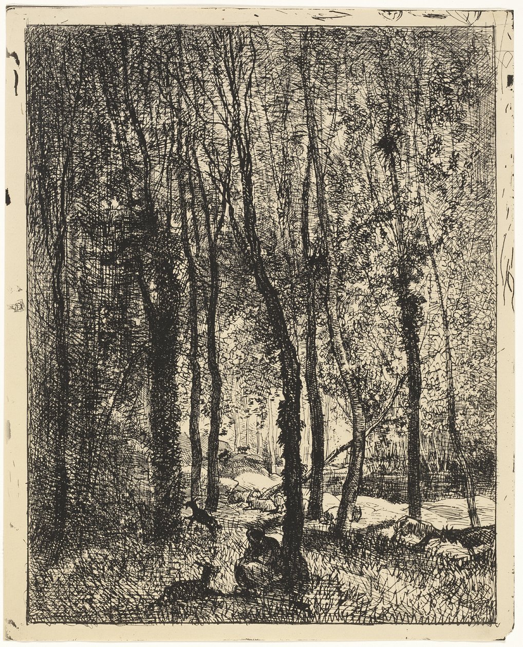 Gedehyrde af Charles Francois Daubigny