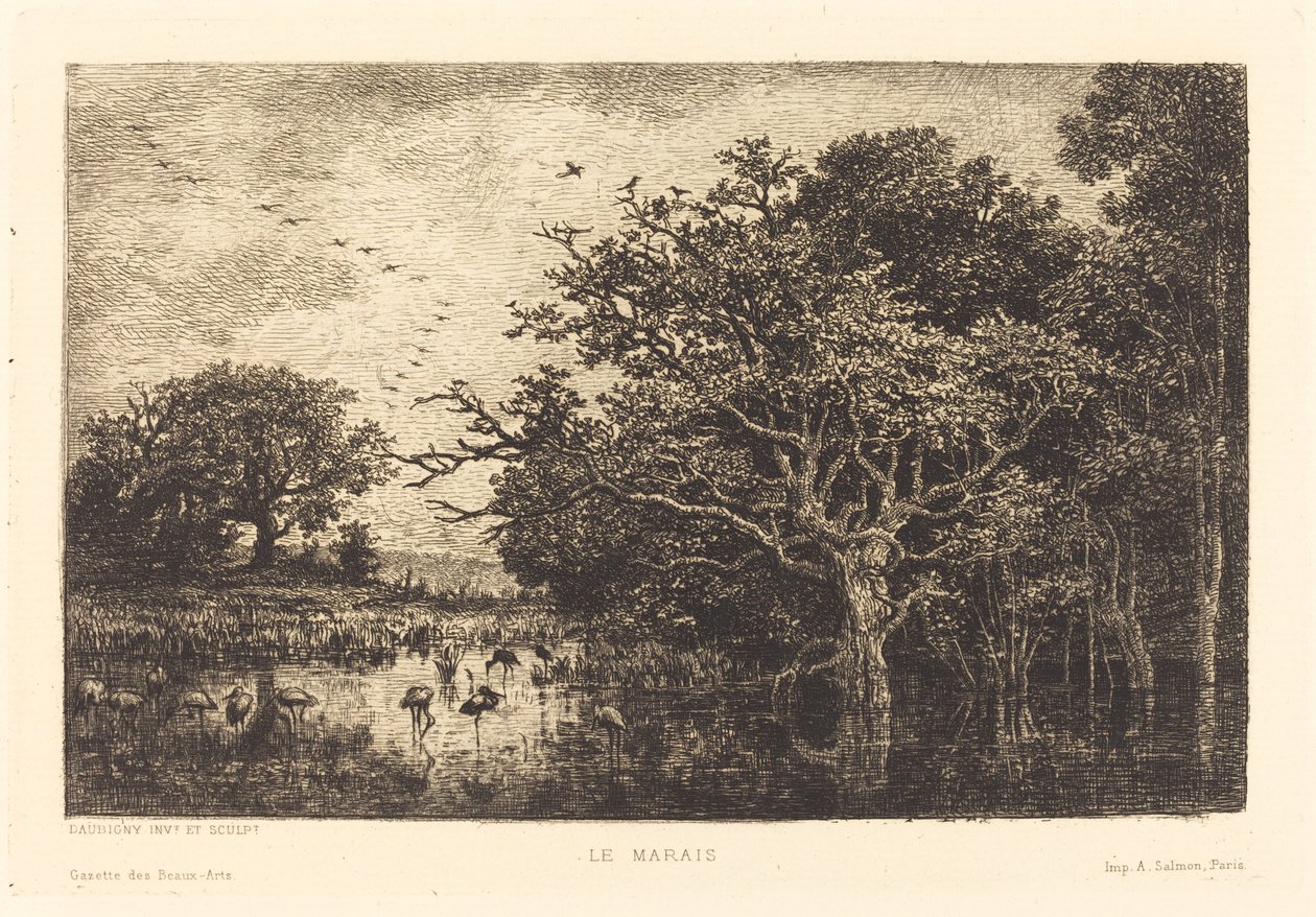 Marsk af Charles Francois Daubigny