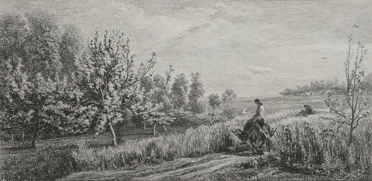 Forår af Charles Francois Daubigny