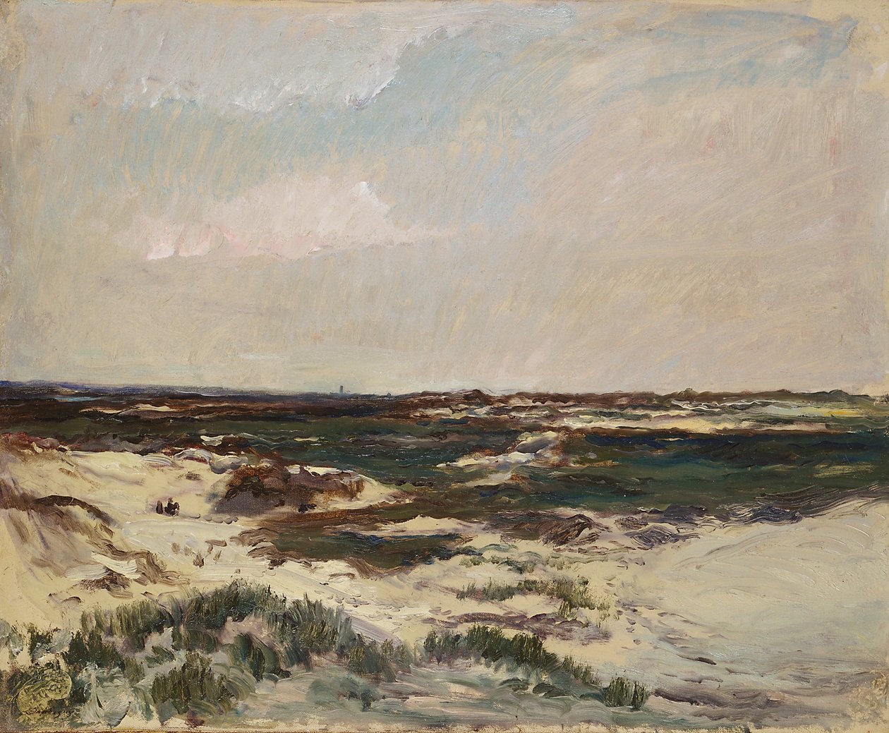 Klitterne ved Camiers af Charles Francois Daubigny