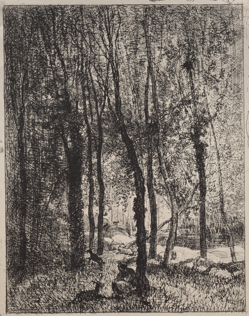 Gedehyrdepigen af Charles Francois Daubigny