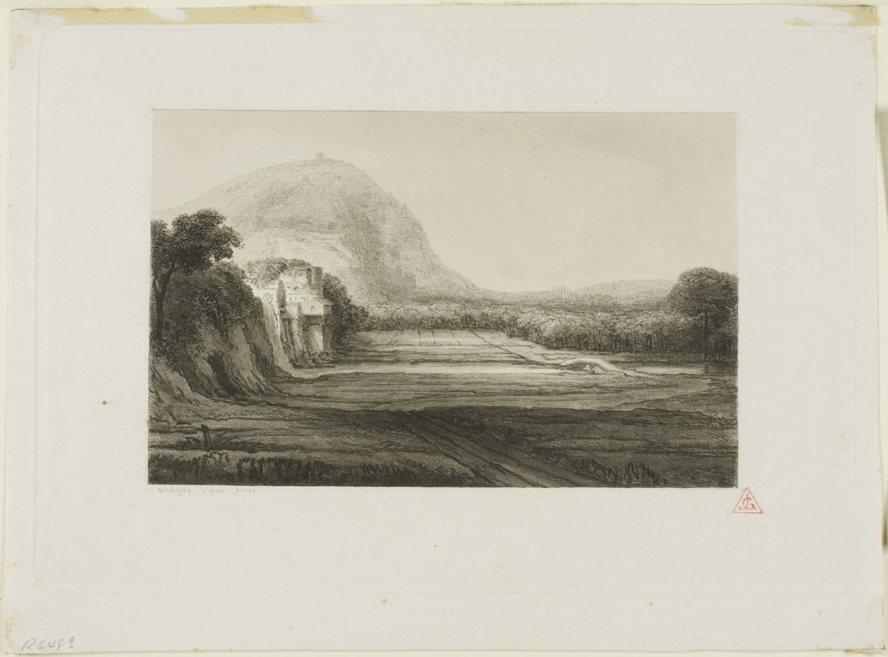 Møllen af Charles Francois Daubigny