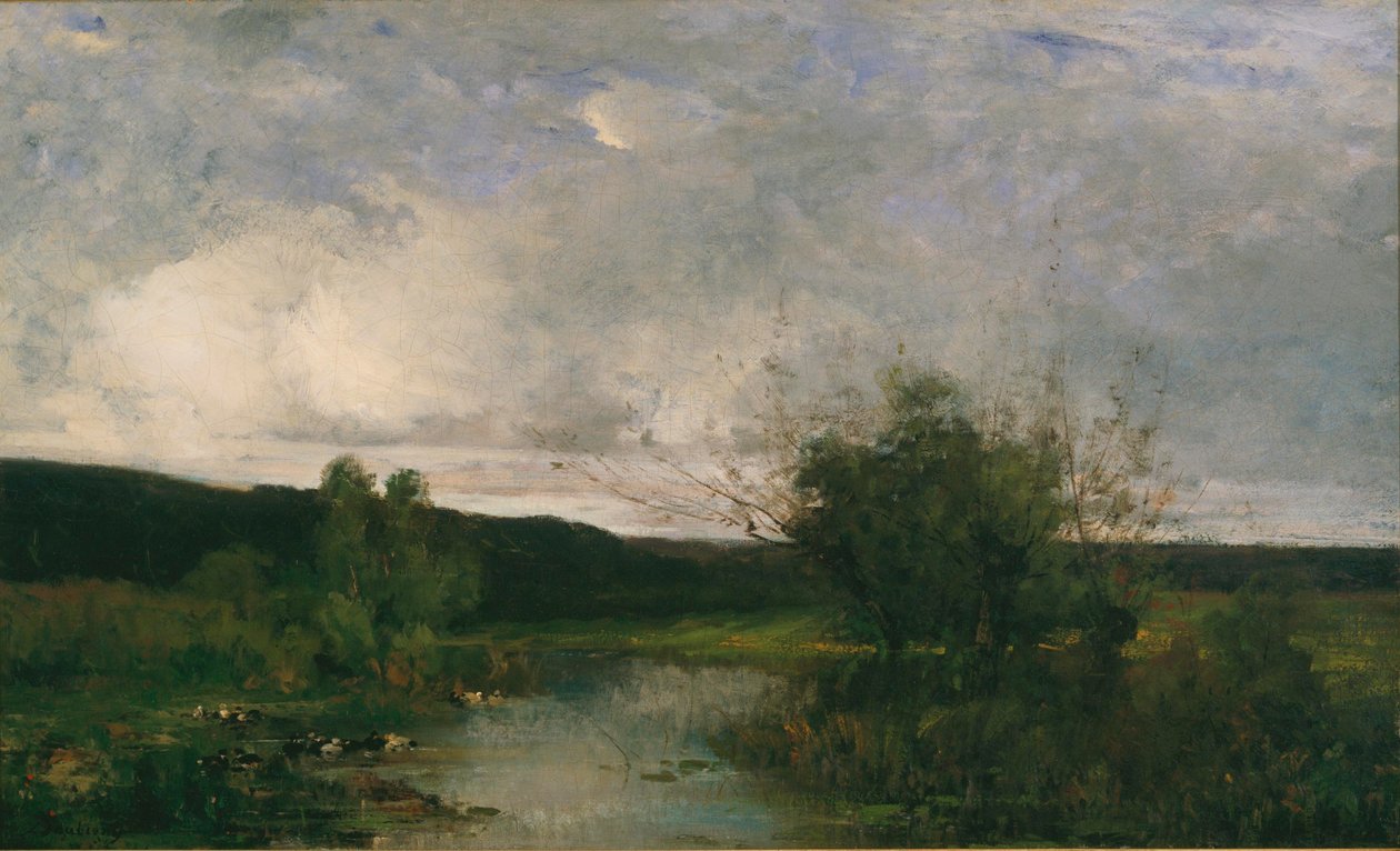 Fransk: Après la pluie af Charles Francois Daubigny